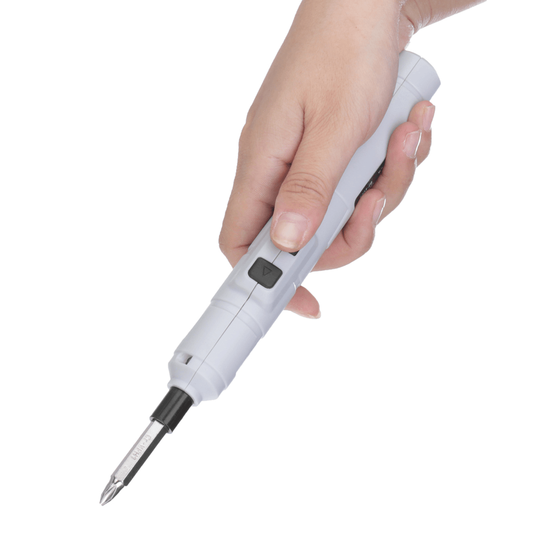 DC3.6V Mini Lithium Cordless Electric Screwdriver Power Screw Driver DIY Tool with USB Charger