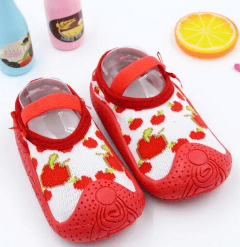 Spring and Summer Soft Bottom Children Cartoon Floor Socks Shoes Socks 0-1-3 Years Old Breathable Non-Slip Cotton Baby Socks Toddler Socks - MRSLM