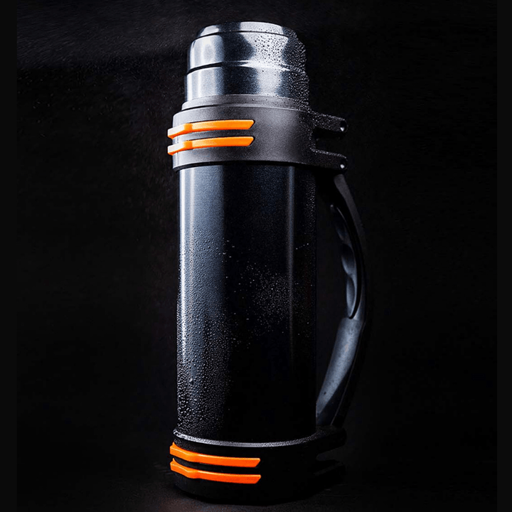 XIAOMI YOUPIN FO 1000Ml Water Bottles Insulated 304 Stainless Steel Vacuum Cup Thermos Bottle Multiplayer Uses Insulation Pot for Outdoor Sport Camping Travel