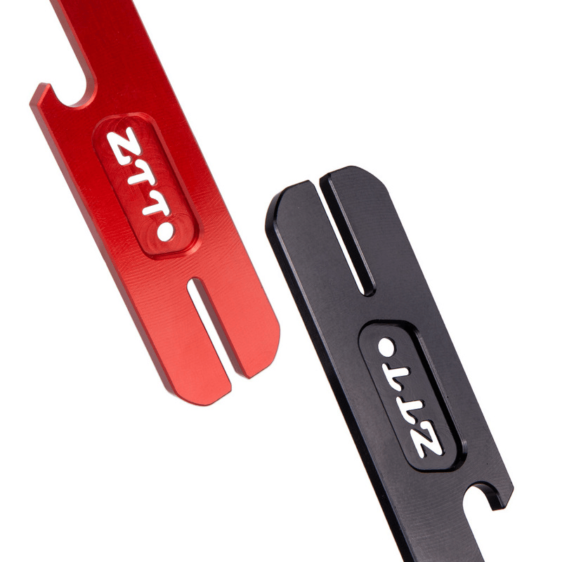 ZTTO Bike Repair Tools Bottle Opener with Rotor Truing Slot Wrench MTB Disc Alignment Truing Tool Cycling Bike Accessories