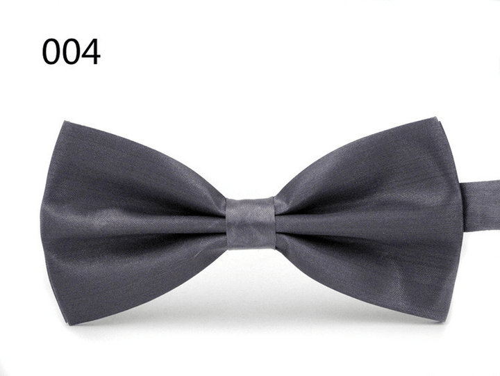 Bright Casual Men'S Solid Color Bow Tie