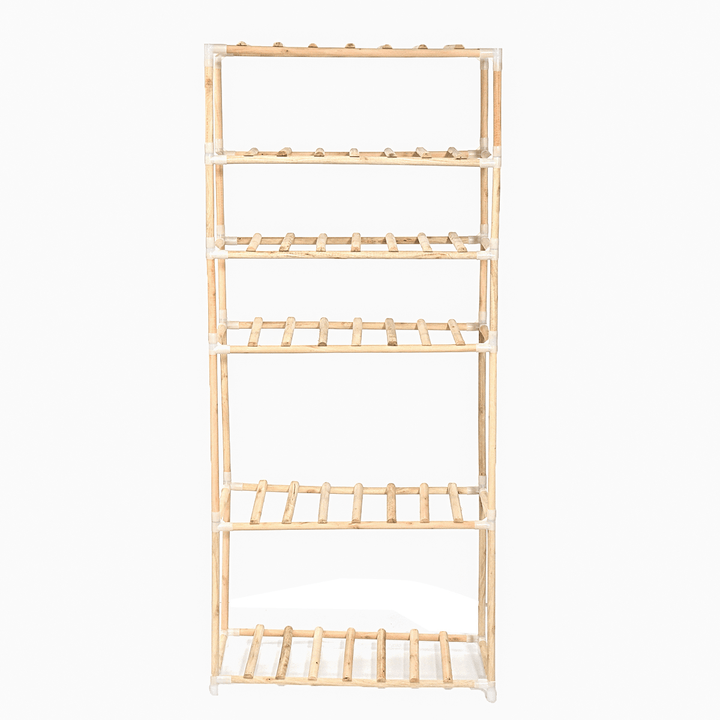 6 Tier Display Flower Stand Shelf Garden Wooden Book Storage Rack Indoor Outdoor