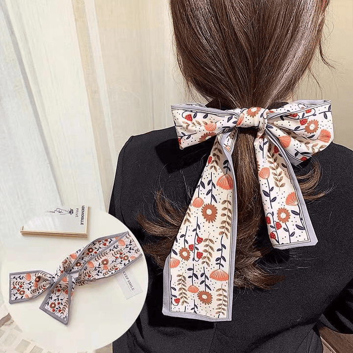 French Elegant Retro Tie Hair Ribbon