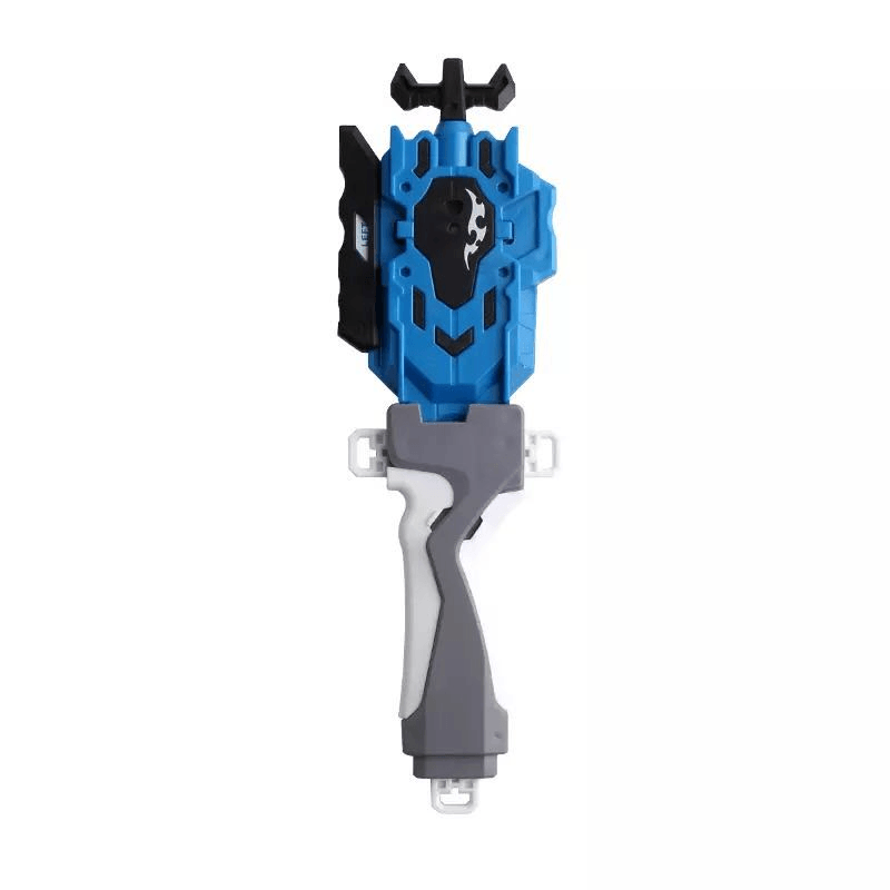 Burst Gyro Accessories Two-Way Pull Cord Launcher Left and Right Double Swivel Pull Ruler Launcher Handle Children'S Toys