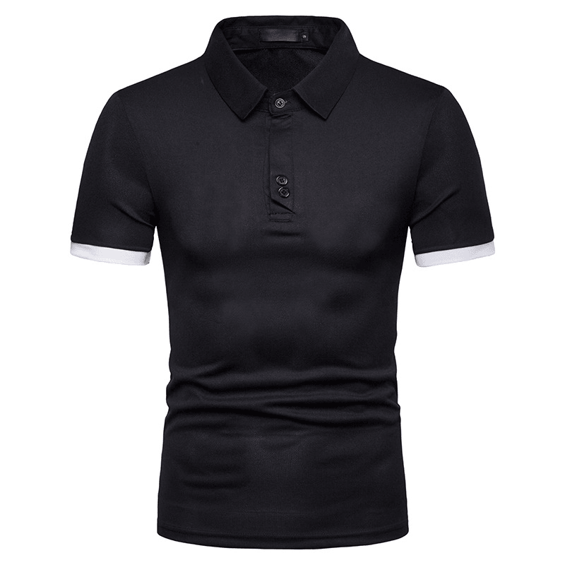 Mens Summer Casual Business Stylish Basic Golf Shirts - MRSLM