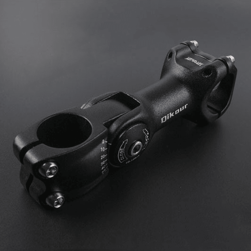 Qikour 25.4/31.8Mm 60¬∞ Adjustable Bike Stem Riser Road Mountain Bicycle Cycling Accessories