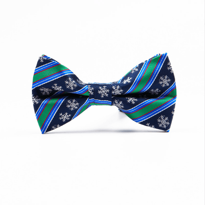 Fashion Casual Men'S Polyester Jacquard Bow Tie