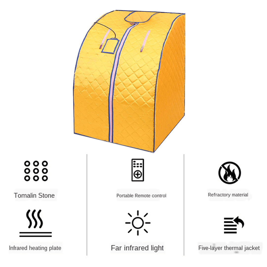 RUISHI TY-H01 Sauna Sweat Steamer Smart Control Collapsible Easy to Carry