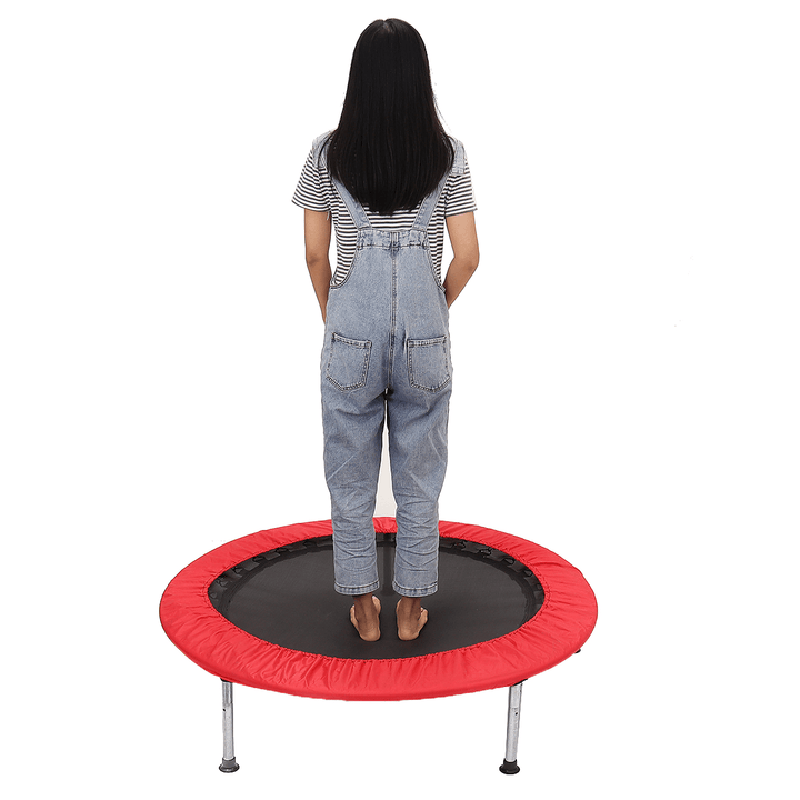 150KG Children Trampoline round Mute Fitness Safety Jumping Child Fitness Protection Bed Furniture Indoor Playground