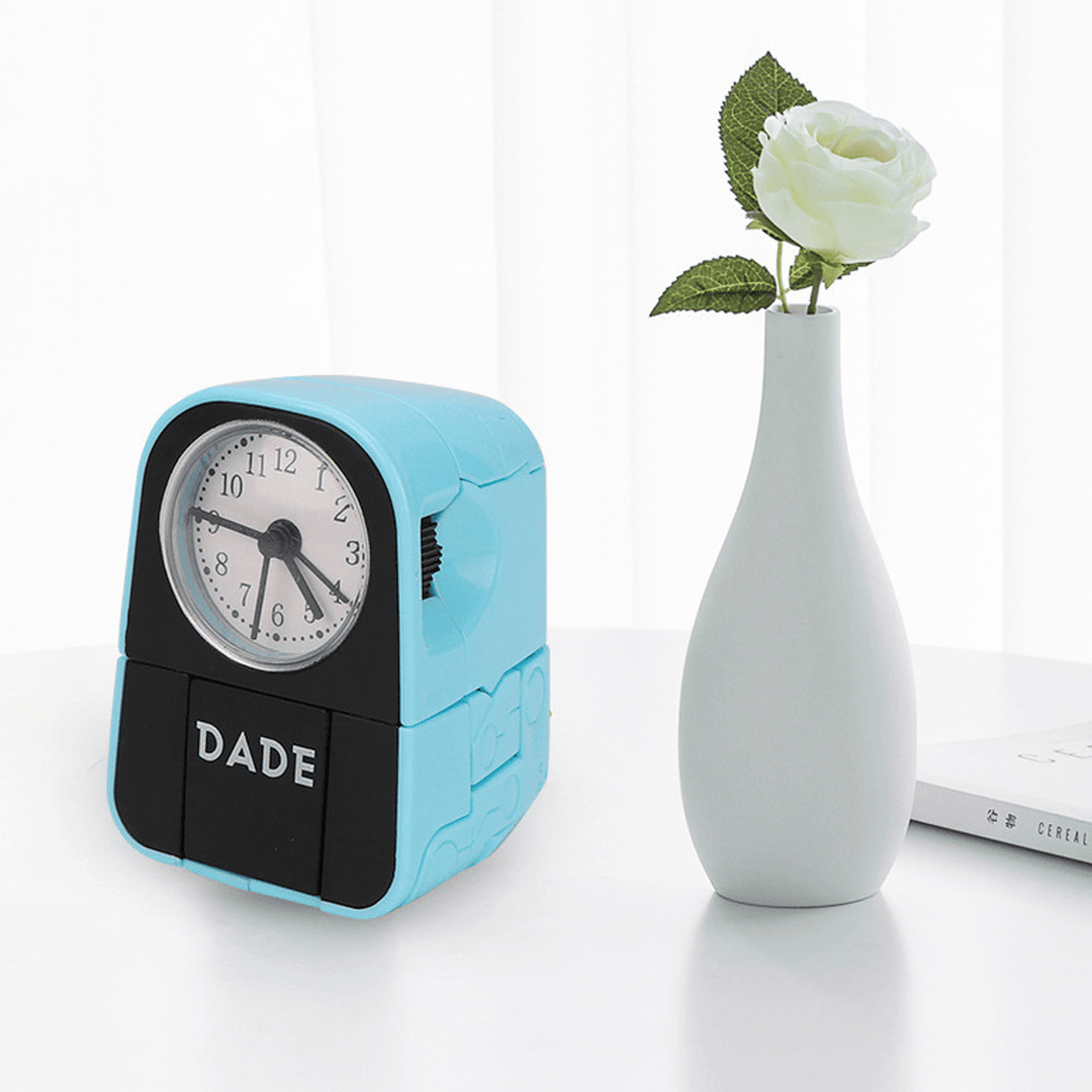 Deformed Puppy Wake up Clock Children'S Alarm Clock Lovely Cartoon Table Clock