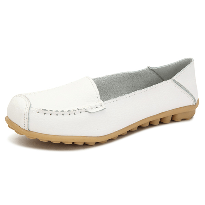 Women Flats Shoes Comfortable Casual Slip on round Toe Soft Flat Loafers Shoes