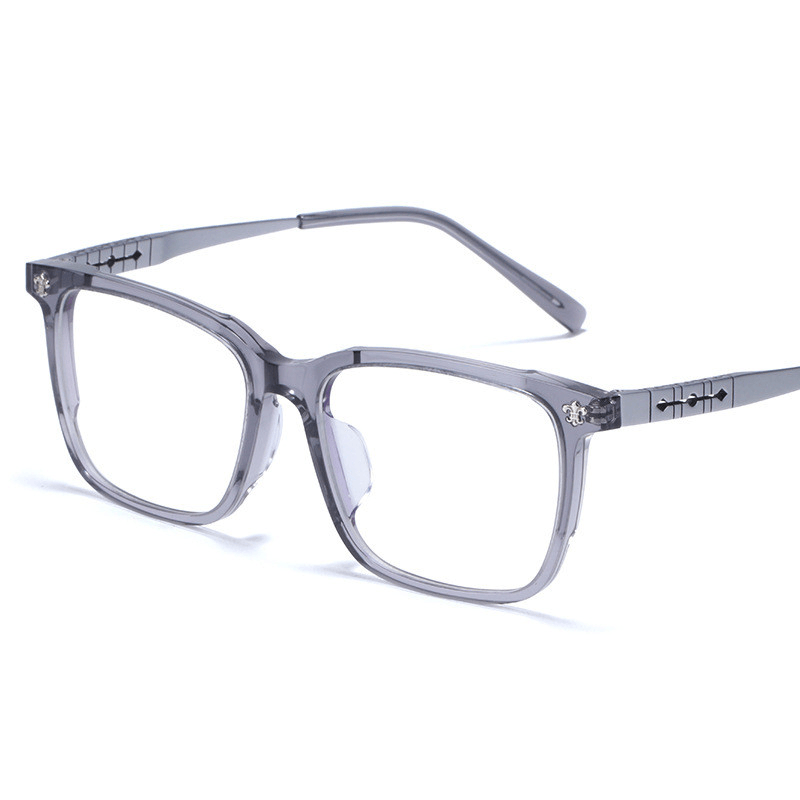 New Black Plate Pure Titanium Krona Spectacles Frame