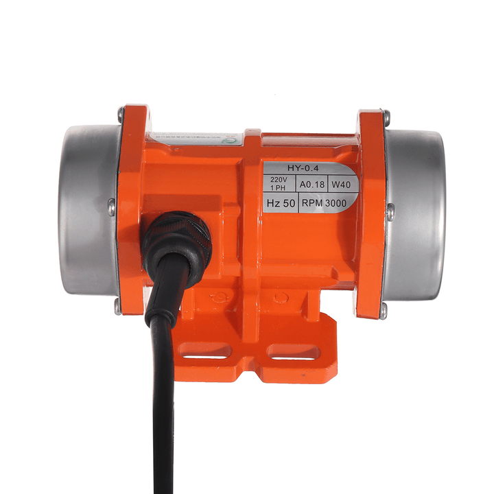 20/40/60W Concrete Vibrator Vibration Motor 220V 3000Rpm Single Phase Aluminum Alloy for Shaker Table Vibrating