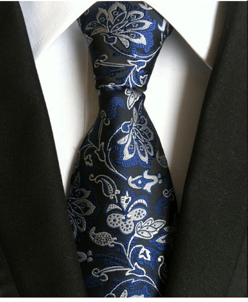 Men S Tie 8Cm Business Gentleman British Formal Wear