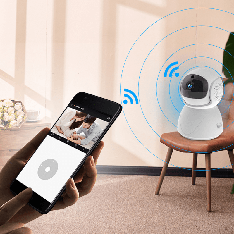 2.4G/5G 1080P Wifi Surveillance Cameras Security Protection Indoor Smart Home PTZ Two Way Audio Auto Tracking Baby Monitor