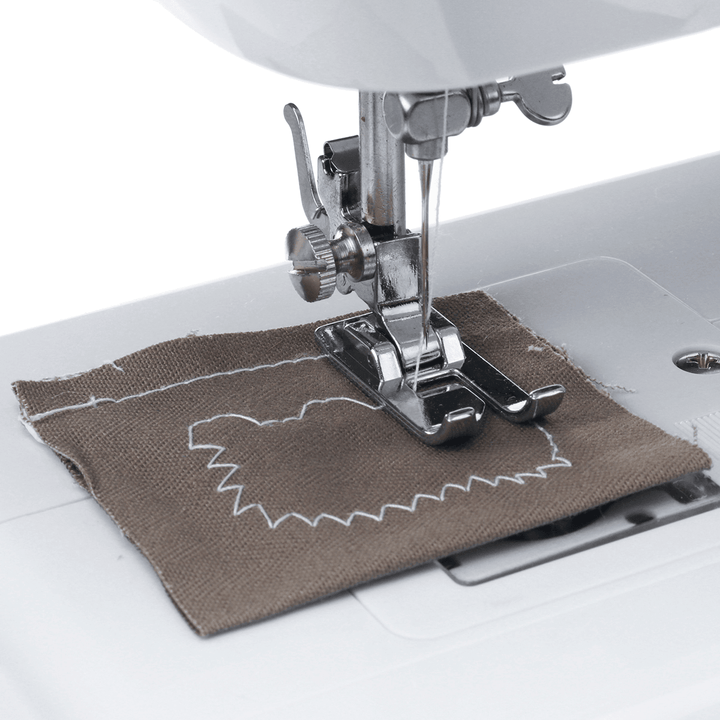 Mini 16 Stitches Electric Sewing Machine Portable Multifunction Clothes Pillowcases Sheets Sewing Machine