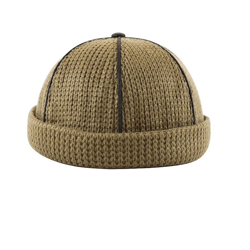 Melon Hat Hip Hop Personality Trendmen and Women Landlord Ruffian Hat without Eaves