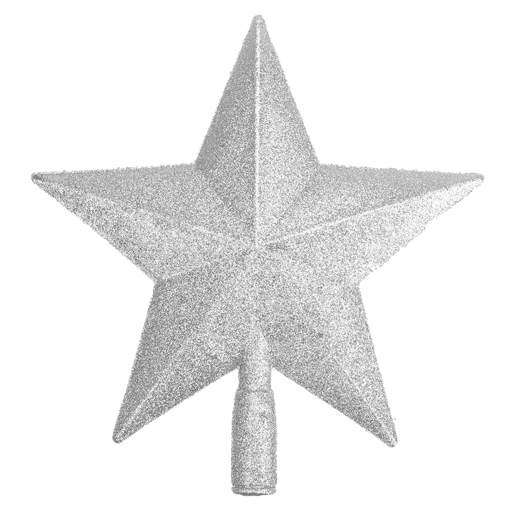 Christmas Tree Top Sparkle Star Glittering Hanging Christmas Tree Topper Decoration Ornaments Home Decor - MRSLM