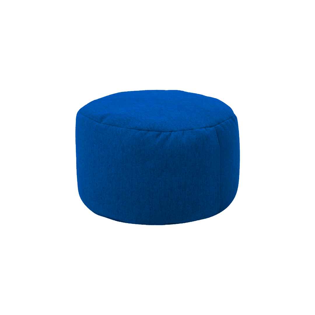 Nesloth Small round Beanbag Sofas Cover without Filler Upholstered Velvet Footstool Chair Pouf Puff Couch Tatami Living Room