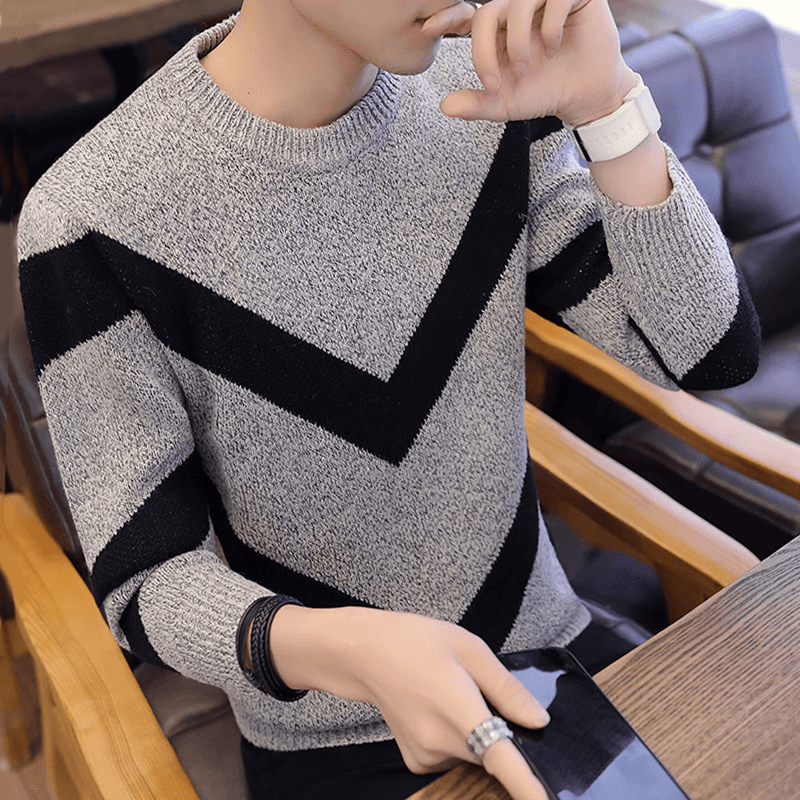 Comfortable Fashion Trendy round Neck Sweater