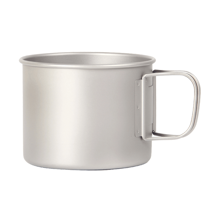 Keith Ti3209 Titanium 900Ml Folding Handle Soup Pot Lightweight Noodles Cup Water Cup Camping Travel Picnic