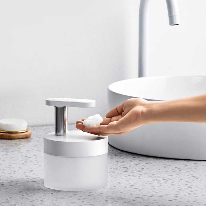 Zaiwan 400ML Automatic Soap Dispenser Hand Sanitizer Foam Machine 0.25S Infrared Sensor Touchless Liquid Foam Hand Washer