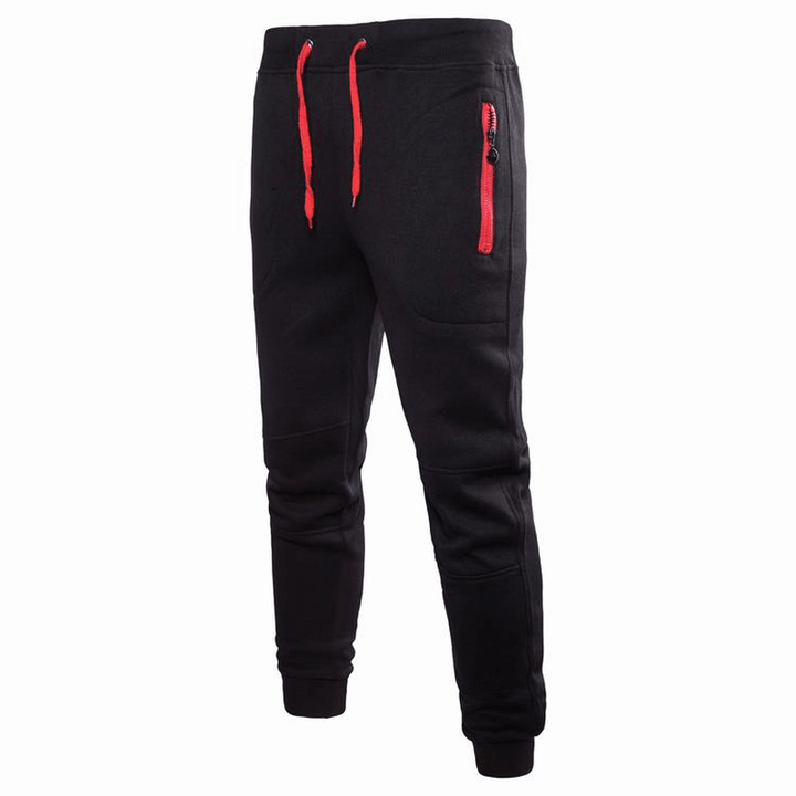 Men'S Outdoor Cotton Drawstring Casual Pencil Pants