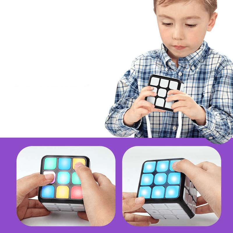 Multifunctional Sound and Light Electric Puzzle Cube