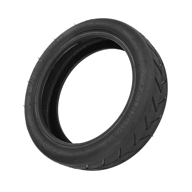 1 Pcs 8.5Inch 50/75-6.1 Electric Scooter Vacuum Tire Replacement Explosion Proof Anti-Slip Wear Resistant Tire with Air Nozzle