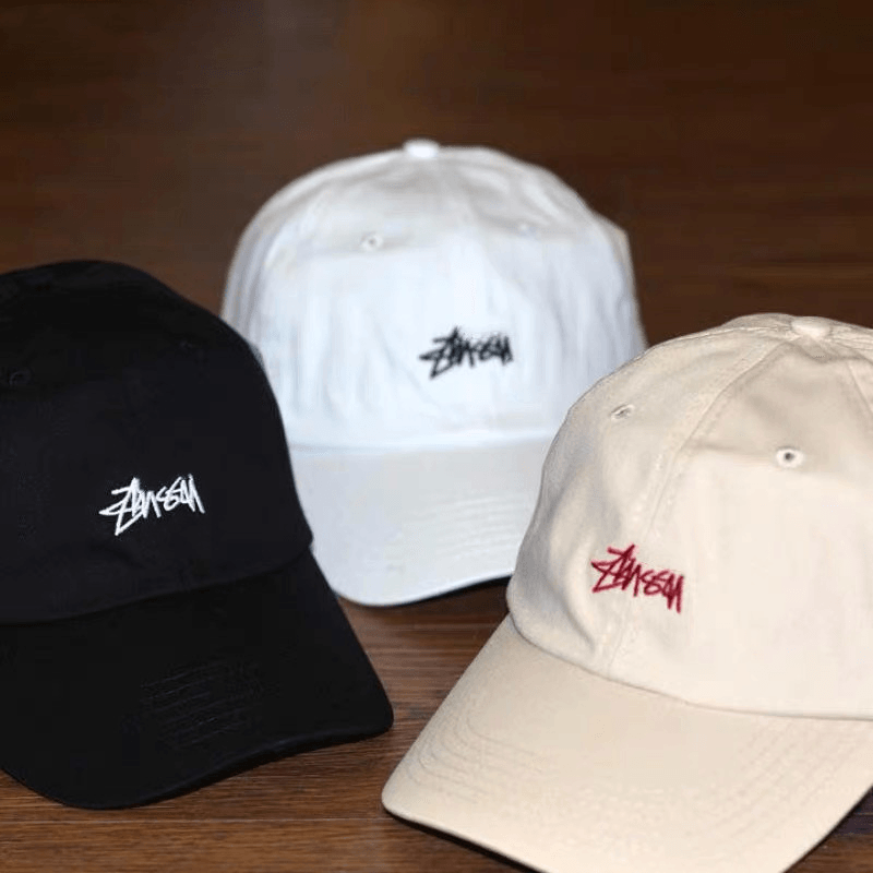 Fashion Letter Embroidery Peaked Hat anti Twill