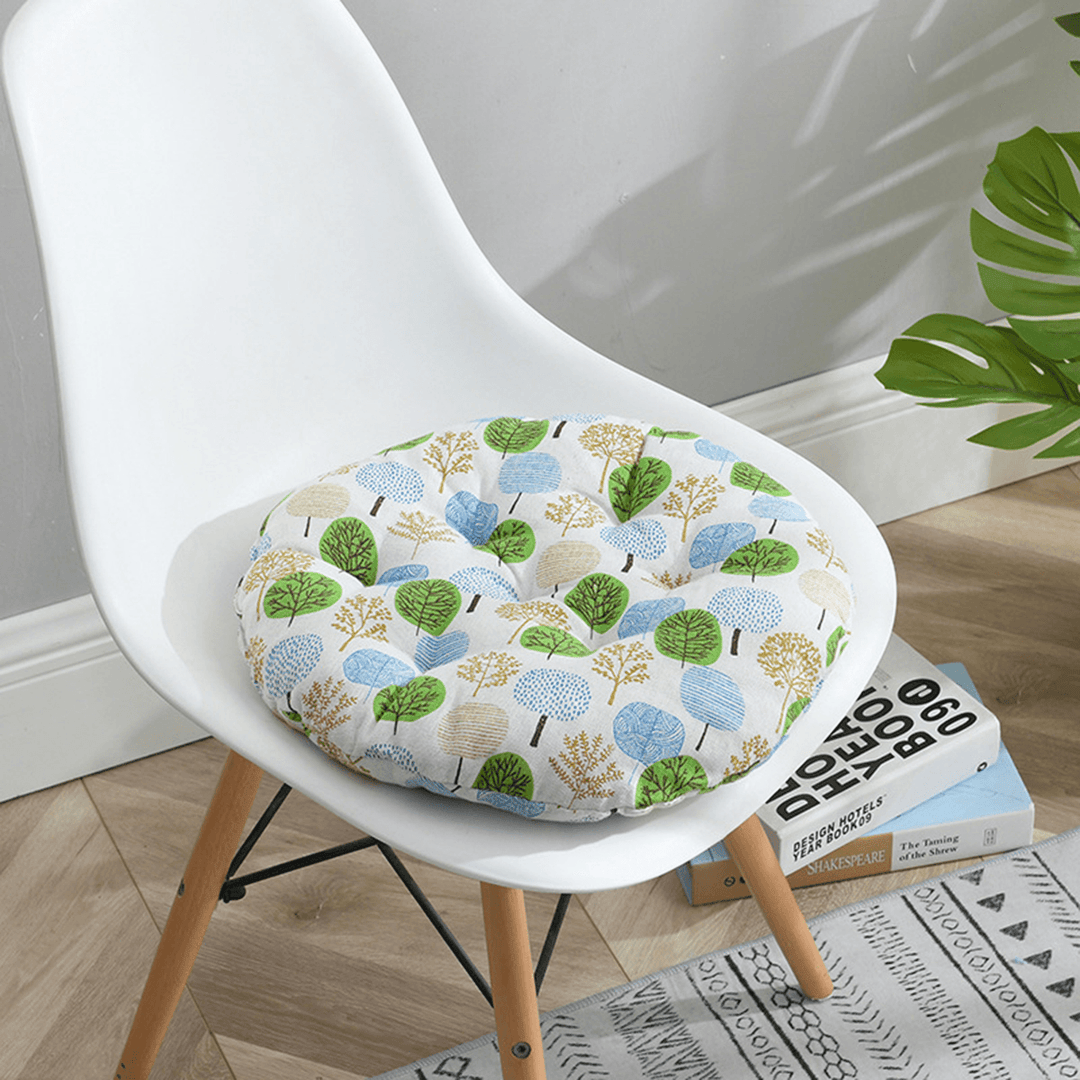 45*45Cm round Chair Seat Back Cushions Pad Sofa Pillow Home Office Decorations