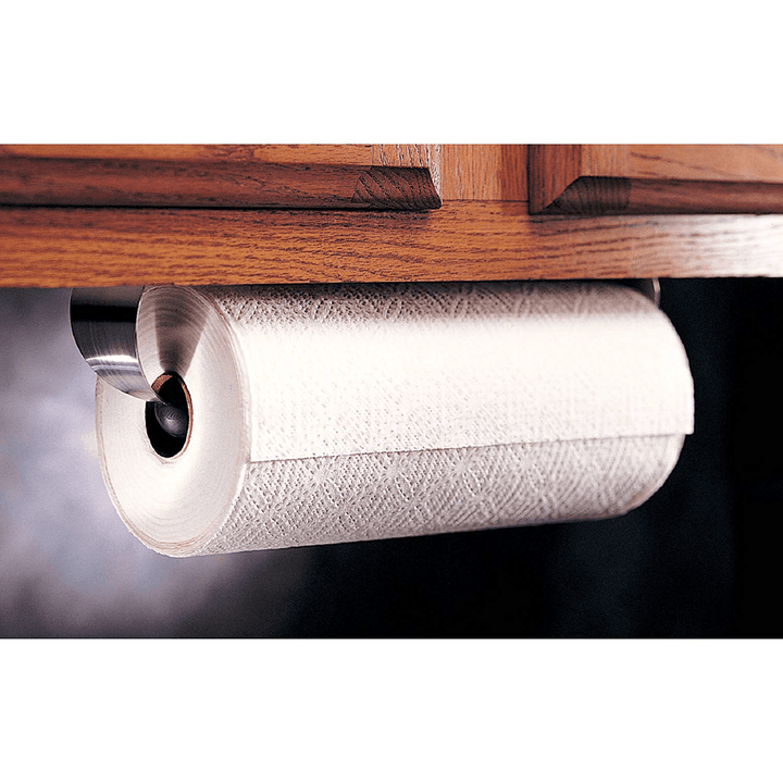 Stainless Steel Paper Towel Holder Wall Mount Roll Paper under Cabinet Organizer Hanger Kitchen Home