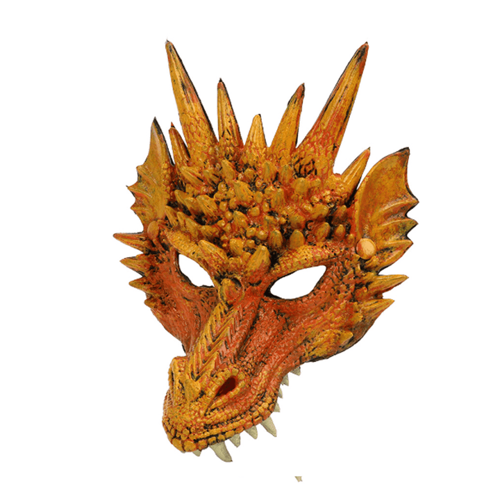 3D Animal Dragon Horror Mask Props Halloween Carnival Halloween Party Cosplay