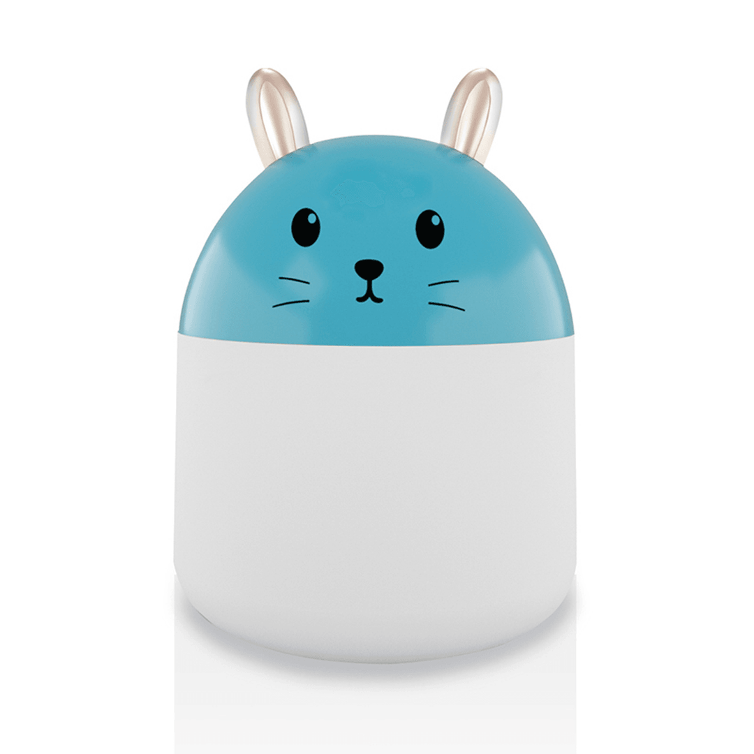 250Ml LED Mini Humidifier USB Nightlight Humidifier Aroma Essential Oil Diffuser - MRSLM