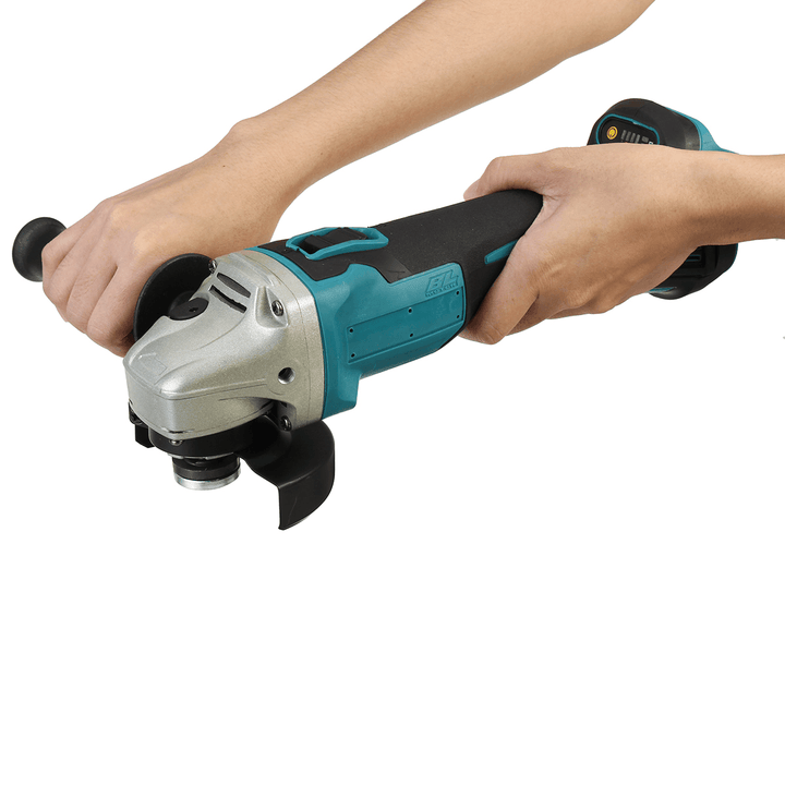 125Mm/100Mm Brushless Cordless Angle Grinder Variable 4 Speed DIY Cutting Grinder Machine Power Tools for Makita 18V Battery