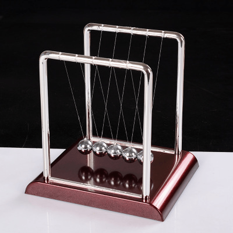 Newton'S Cradle Toys Desk Table Decor Children Educational Toy Metal Balance Pendulum Ball Kids Toys Juguetes Antistress Game