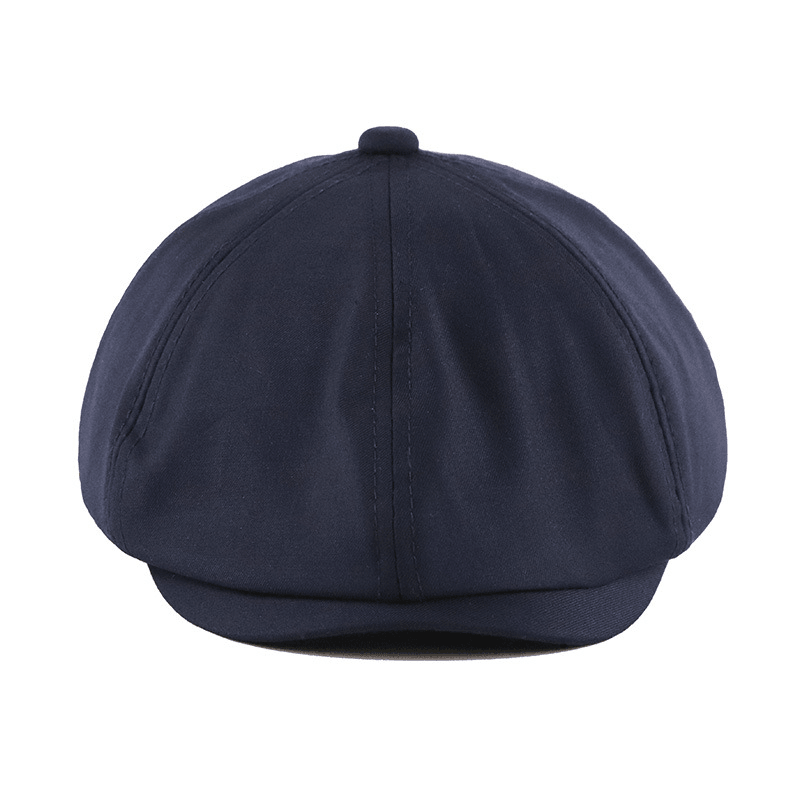 Men'S and Women'S Solid Color Retro Beret