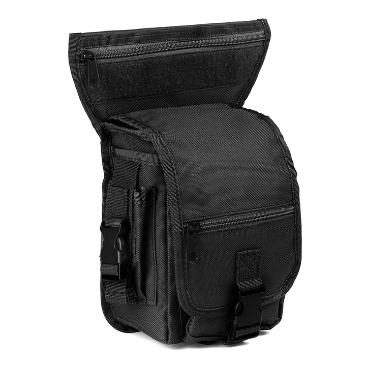 Military Leg Bag Waterproof Tactical Multi-Purpose Waist Bag Hip Drop Belt Storage Bag Outdoor Hunting Camping