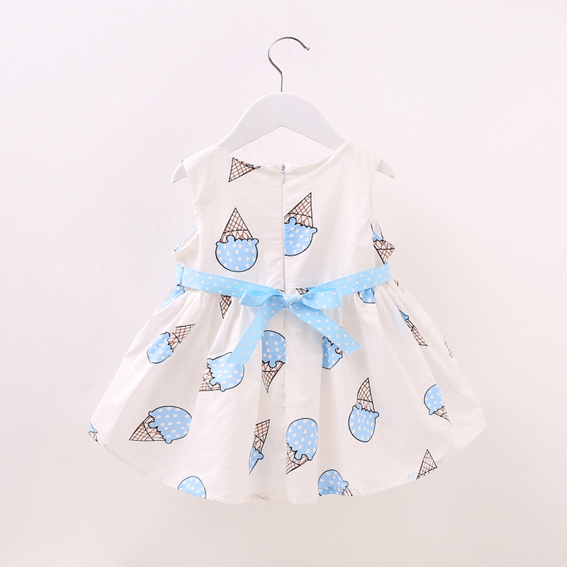 Female Baby Girls Summer Dress Cotton Dress 0-3 Years 1 Baby Girl Princess Skirt Dress - MRSLM