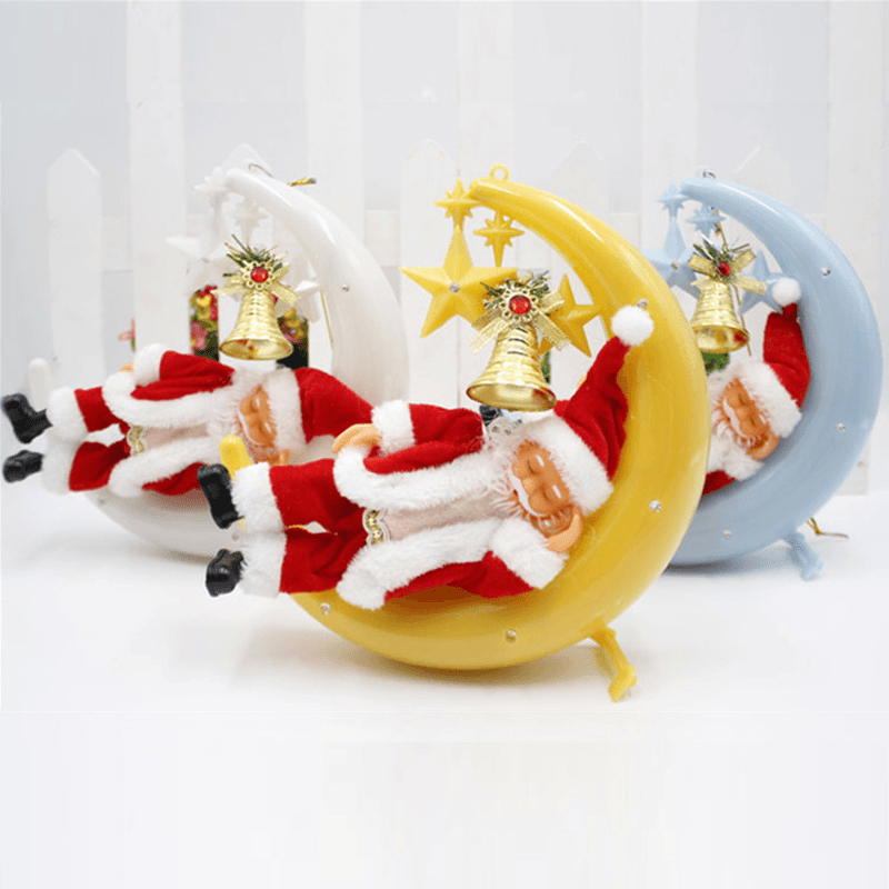 Christmas Music Moon Snoring Electric Santa