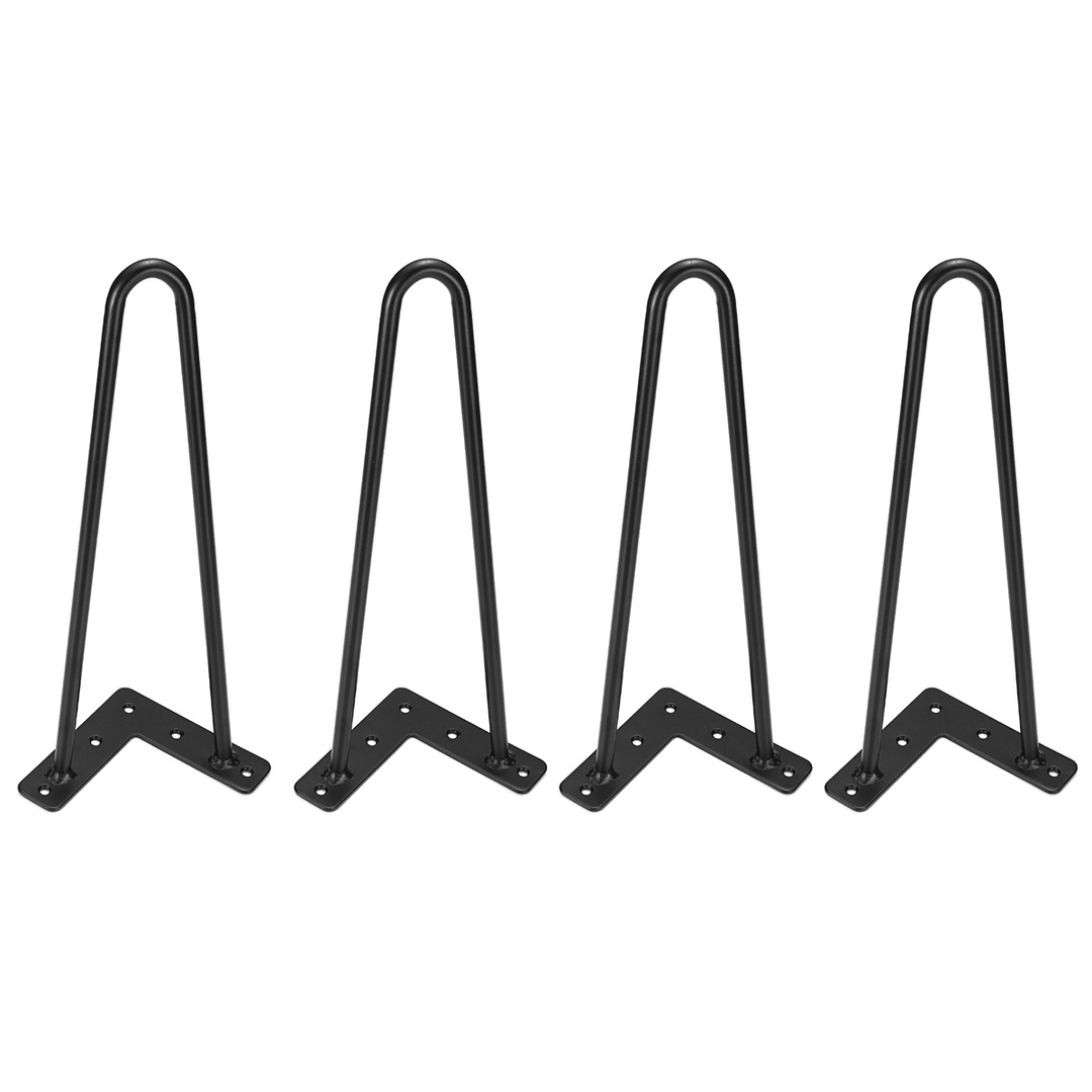 4Pcs Hairpin Legs Set Simple Metal Desk Chair DIY Leg Accessories Set for Home Office Decoration - MRSLM