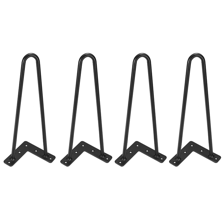 4Pcs Hairpin Legs Set Simple Metal Desk Chair DIY Leg Accessories Set for Home Office Decoration - MRSLM