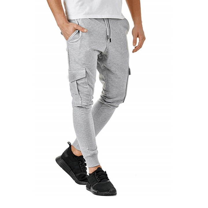 Men'S Leisure Sports Fitness Training Trousers