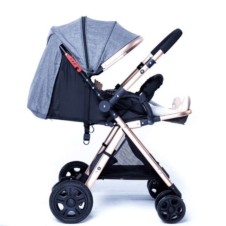 Folding Lightweight Baby Stroller Cart Sit Lie Two-Way Kids Stroller Car Travel Pushchair