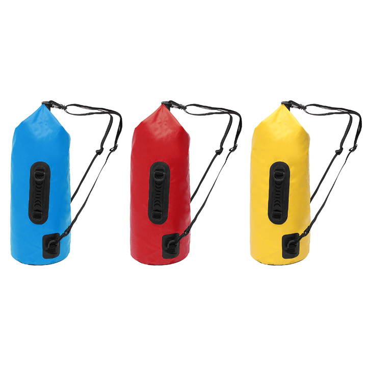 15L Sports Waterproof Dry Storage Bucket Bag Backpack Custom Outdoor Floating Boating Camping Bag