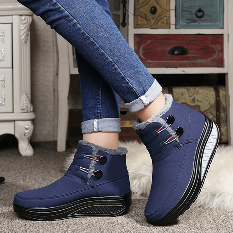 Women Winter Slip on Keep Warm Boots