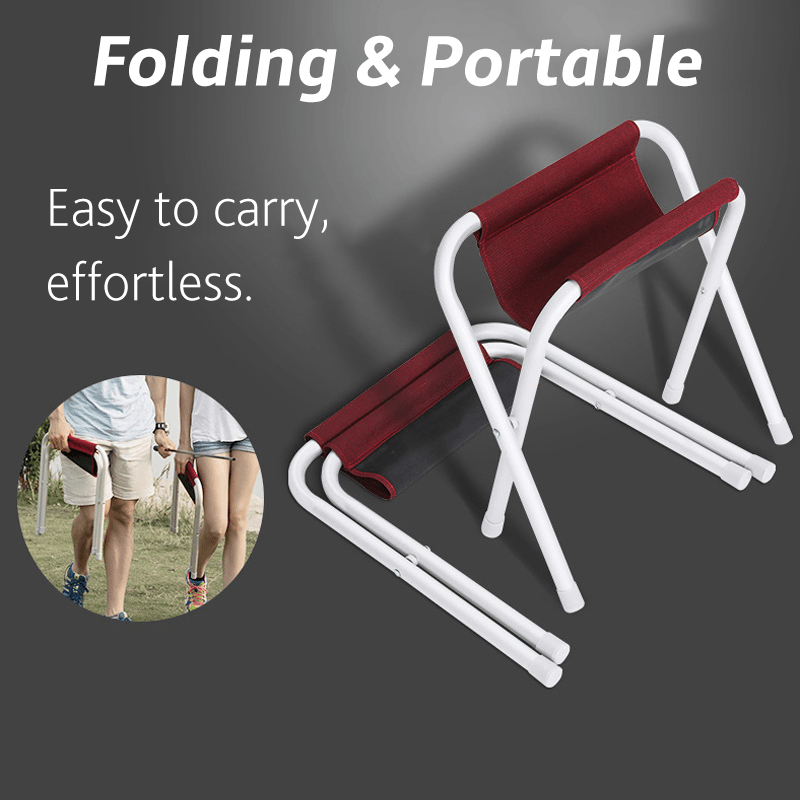 Hike Mount XYC-053A Portable Folding Chair Ultra Light Aluminum Alloy Oxford Cloth for Outfoor Activities