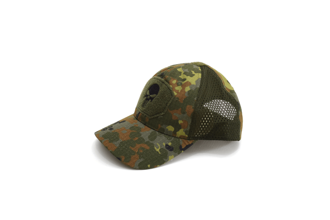 Skull Baseball Cap Field Combat Cap Jungle Camouflage Baseball Cap Velcro Cap Tactical Cap