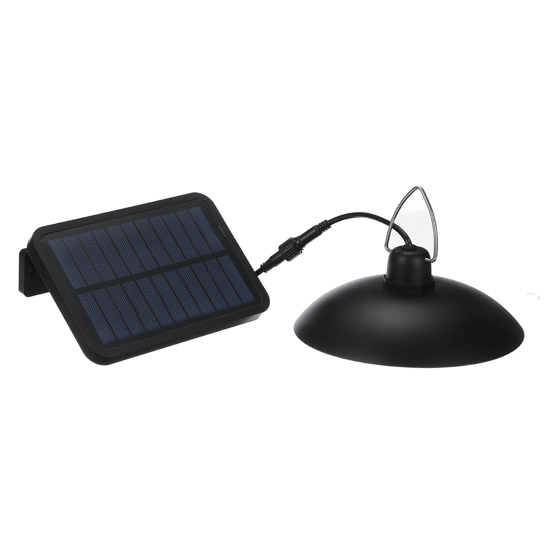 260 Lumen Solar Pendant Light Outdoor Indoor Solar Lamp with Line Warm White/White Lighting for Camping Garden Yard - MRSLM