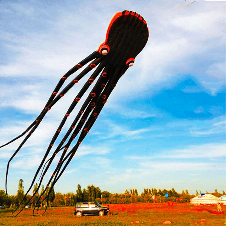 3D Three-Dimensional Software Large Octopus Kite